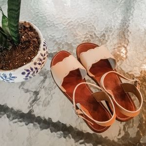New Adelisa Blush Nude Bella Sandals